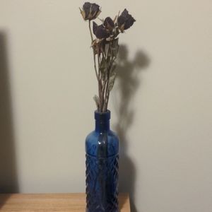 Vintage blue vase